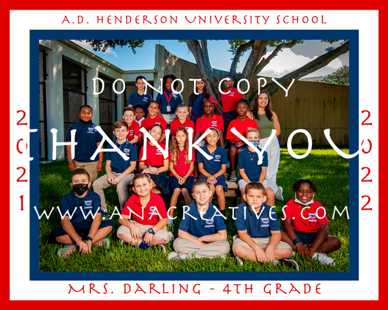Darling-4th grade Print sized for 8x10